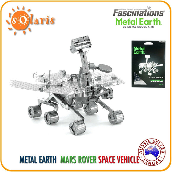 Fascinations Metal Earth Mars Rover 3D Miniature  NASA Space Vehicle Steel Model