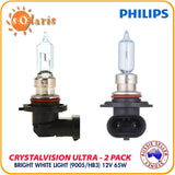 Philips CrystalVision Ultra 9005/HB3 CVB2 Bright White Xenon Look Headlight Bulb