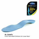 Dr. Scholl's P.R.O. Pain Relief Orthotics for Lower Back Insole UK 7-12/US 8-13