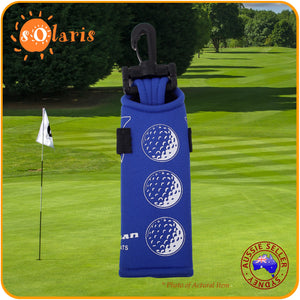 3x Golf Ball & Tee Holder to hold 3 Balls and 2 Tees