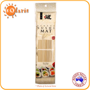 Kura Bamboo Sushi Mat 24x24 cm for Japanese Homemade Sushi