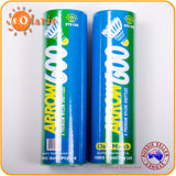 2x Tubes of ARROW 600 (6) Synthetic Nylon Shuttlecocks Medium Speed