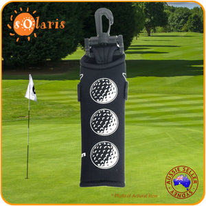 Neoprene Golf Ball & Tee Holder