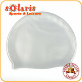 1x Silicone Swim Cap Single Colored One Size Fit All for Adult and Teenagers