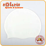 3x Silicone Swim Caps Single Colored One Size Fit All for Adult and Teenagers