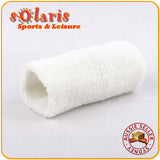 2x Cotton 12cm Jumbo Sports Wristband Thick Sweat Absorbent Elastic Wrist Towel