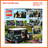 LEGO 10242 Creator Mini Cooper Sealed Unopened Vintage 2014 Rare Collectable