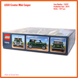 LEGO 10242 Creator Mini Cooper Sealed Unopened Vintage 2014 Rare Collectable