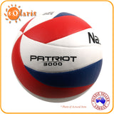 Nassau PATRIOT 3000 Volleyball 12 Panels Spiral Laminated Official Size 5 Ball