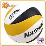 Nassau PREMIUM 3000 Volleyball 12 Panels Spiral Laminated Official Size 5 Match Ball