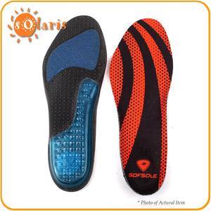 Sof Sole Men's AIRR Performance Insole Full-Length Gel Shoe Insert US 11-12.5