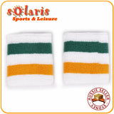 2x Cotton Sports Wristband Thick Comfortable Sweat Absorbent Elastic Wrist Towel