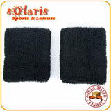 2x Cotton Sports Wristband Thick Comfortable Sweat Absorbent Elastic Wrist Towel
